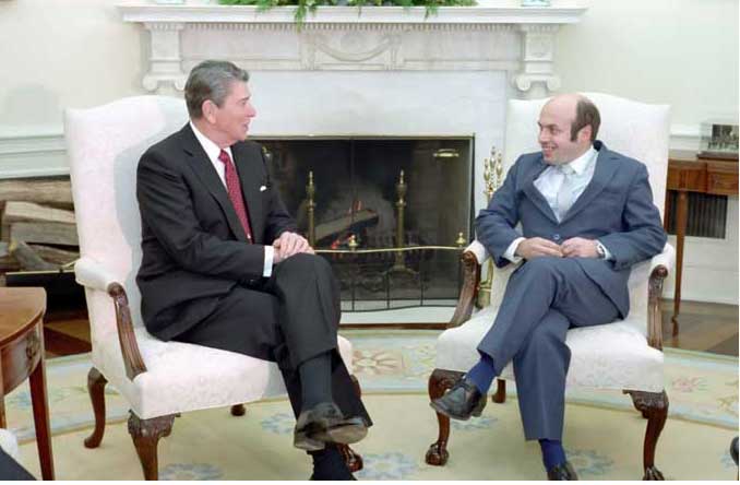 Sharansky and Reagan