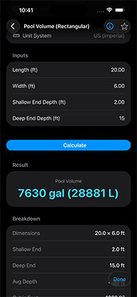 Plumbing Calculator