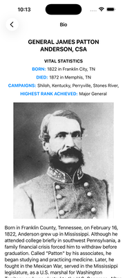 General Biography