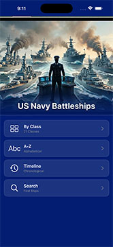 Battleships App - Home Screen