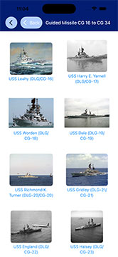 Cruisers App - Ship Details