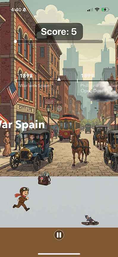 History Run Gameplay