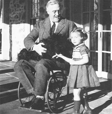 FDR in a Wheelchair