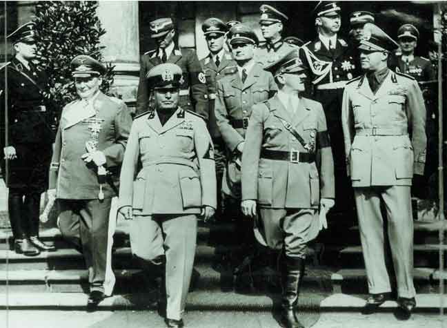 Hitler with other Nazis Leaders